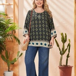 NWOT casual but dressy chic blouse